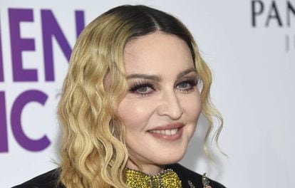 Madonna en los Billboard Women in Music de 2016.