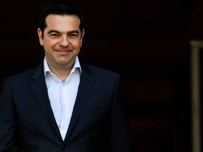 El primer ministro griego, Alexis Tsipras, el pasado d&iacute;a 22 en Atenas.