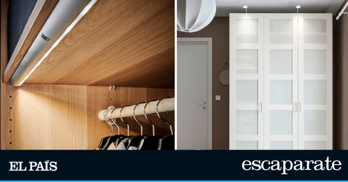 La solución para iluminar el interior del armario sin cables está en IKEA y  cuesta menos de 10 euros