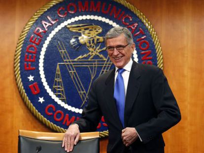 El presidente de la FCC, Tom Wheeler, este jueves.