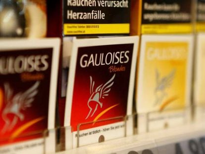 Paquetes de cigarrillos Gauloises, de Imperial Brands. 