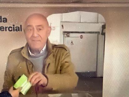 Captura de pantalla del vídeo del sorteo navideño por el que el concejal de Úbeda, José Luis Madueño, está bajo sospecha.