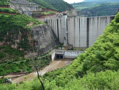 La presa El Zapotillo, en Jalisco.