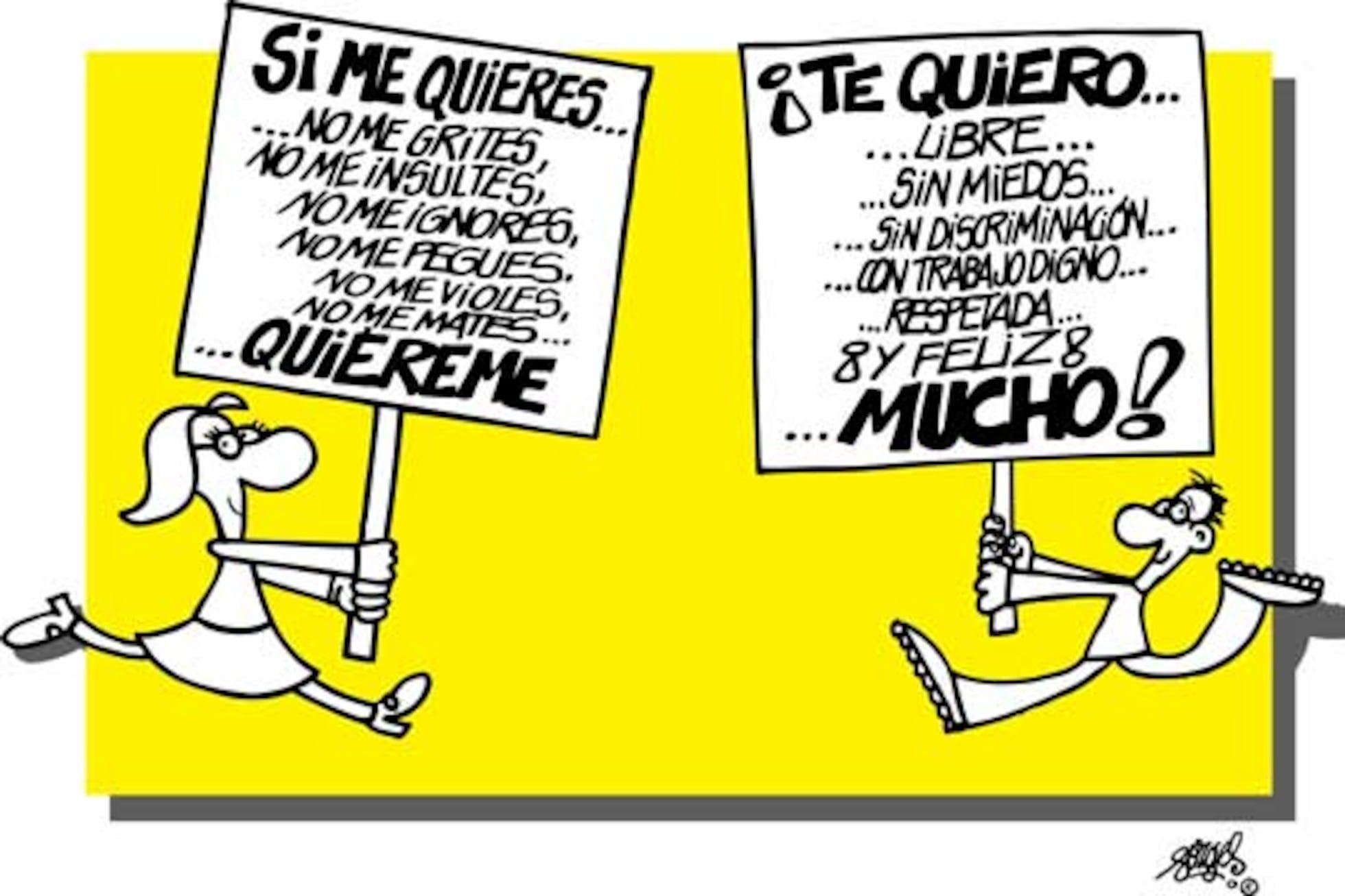 120 Dibujos Contra La Violencia Sexista Fotos Sociedad EL PA S