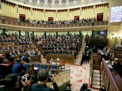 Última sesión de control al Gobierno en el Congreso, en 2015.