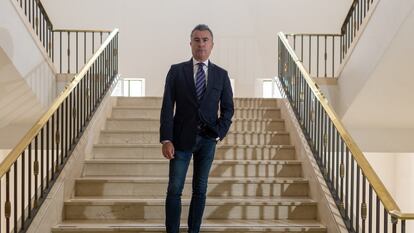 El nuevo fiscal jefe de Cádiz, Ángel Núñez, en la Audiencia Provincial.