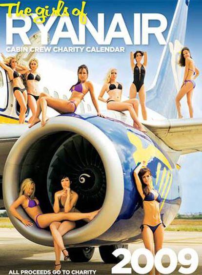 Imagen del calendario 2009 de Ryanair