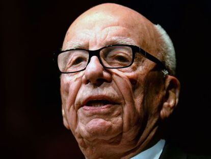El ejecutivo de News Corp., Rupert Murdoch.