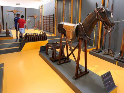 El Museo de la Facultad de INEF de la UPM conserva un gimnasio del siglo XIX.