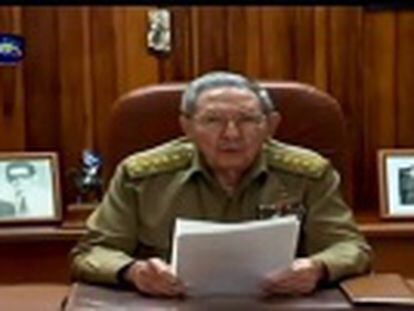 Discurso televisado íntegro del presidente cubano