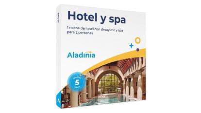 ALADINIA Bienestar para Dos. Pack experiencias para Regalar. Caja