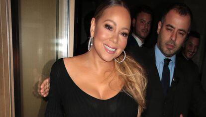 Mariah Carey, el 27 de mayo en Londres.