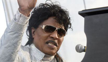 Little Richard en el Beale Street Music Festival en Memphis, Tennessee en Mayo de 2012. 