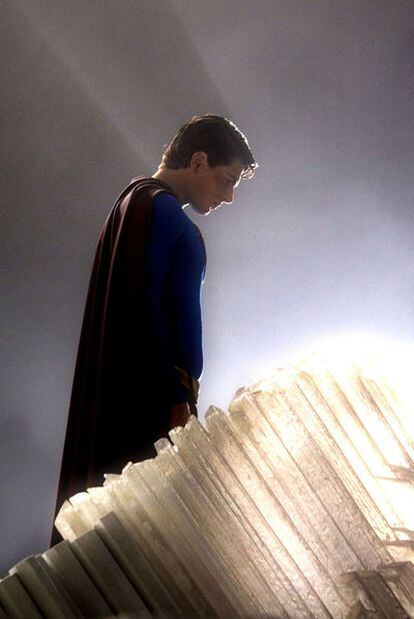 Imagen de la película <i>Superman returns.</i>