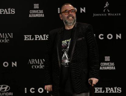 Bob Pop, este miércoles en la gala de los V Premios ICON, en Madrid.