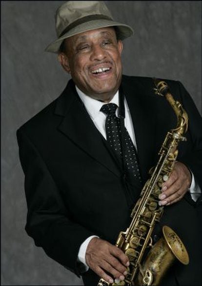 El saxofonista Lou Donaldson. 