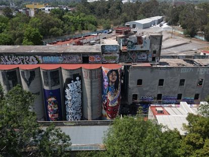 El espacio de Exfabricamx, en Tacuba (Ciudad de México), el 17 de marzo de 2023.