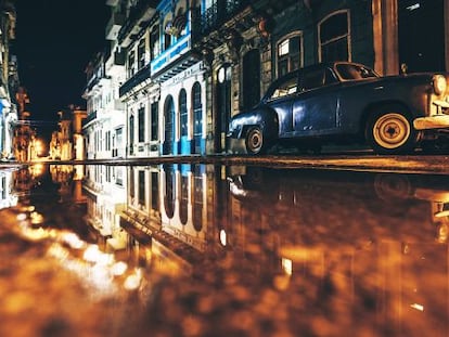 Una calle de La Habana Vieja, en Cuba. 