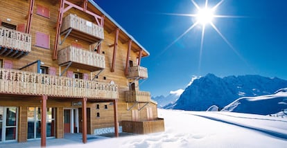 Chalets de l'Adet, en la estación francesa de Saint Lary.