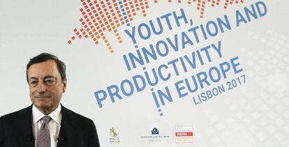 El presidente del Banco Central Europeo (BCE), Mario Draghi