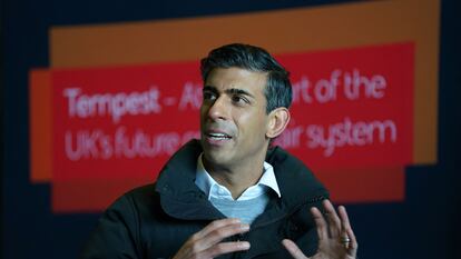 El primer ministro británico, Rishi Sunak.