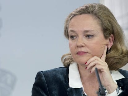 Nadia Calvi&ntilde;o, ministra de Econom&iacute;a y Empresa.