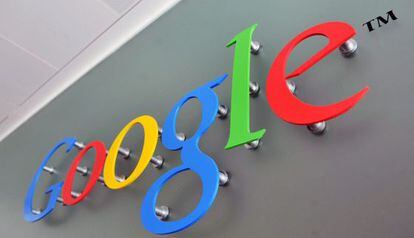 El logo de Google. 