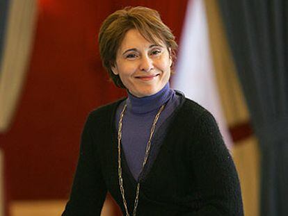 María Bayo, ayer en el Teatro Real.