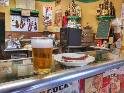 Una auténtica caña madrileña en el bar Rosado (Moncloa)