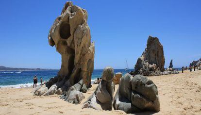 Formaciones rocosas en las playas de Cabo San Lucas.