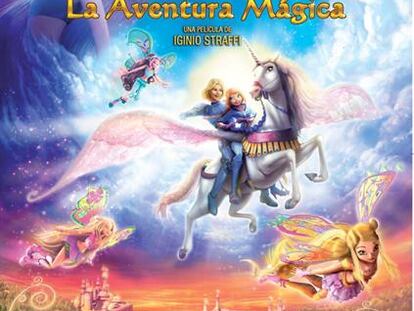 Cartel de Winx 3D, la aventura mágica