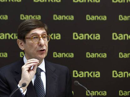 El presidente de Bankia, Jos&eacute; Ignacio Goirigolzarri.