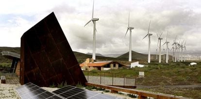 Instalaci&oacute;n de energ&iacute;as renovables en Canarias.