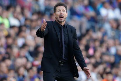 Simeone, tras un nuevo fracaso en el Camp Nou: “La contundencia en las áreas te hace campeón”