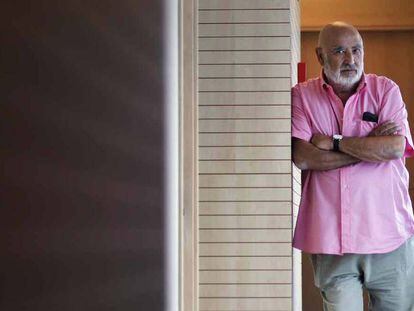 Peret, retratado el martes en Madrid en el hotel donde se realizó la entrevista.