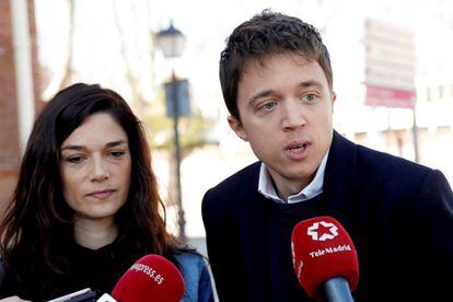 Clara Serra e Íñigo Errejón, en una imagen de archivo. 