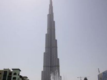 Burj Khalifa, el edificio más alto del mundo, ubicado en Dubai