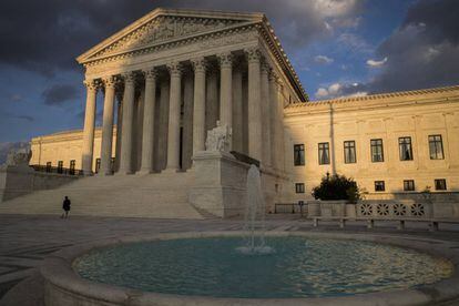 El Tribunal Supremo en Washington, Estados Unidos. 