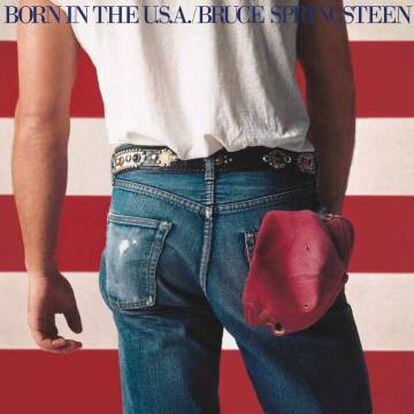 La portada del disco más vendido de Srpingsteen, 'Born in the U.S.A.'.