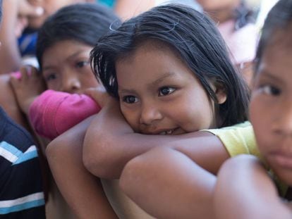 Niños en Panamá.