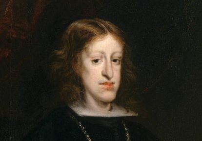 Retrato de Carlos II, pintado hacia 1680 por Juan Carreño de Miranda.