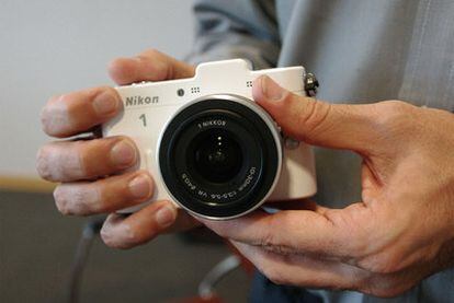Último modelo de cámara fotográfica de Nikon.