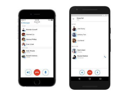 Facebook Messenger añade llamadas de voz en grupo