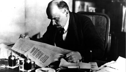 Lenin, teòric fonamental de la revolució russa.