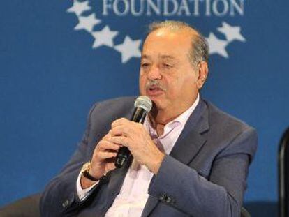 El multimillonario mexicano Carlos Slim. 