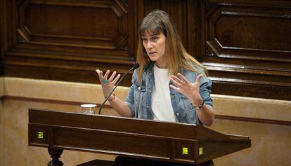 Jessica Albiach, diputada de Catalunya en Comú-Podem.