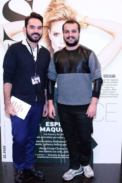 José Murciano, director de Madrid Fashion Film Festival y Javier Rey, subdirector de Madrid Fashion Film Festival.