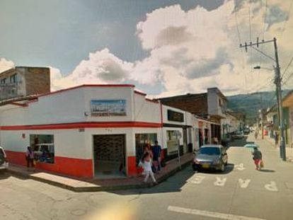 El municipio colombiano de Roldanillo, en Colombia, donde fue tiroteado el empresario valenciano. / Google Maps