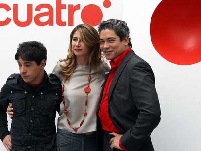 Juan Carlos Ortega, Ana García Siñeriz y Boris Izaguirre.