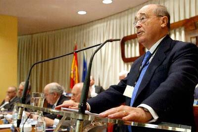 José María Cuevas, durante su intervención en la última asamblea anual de CEOE.